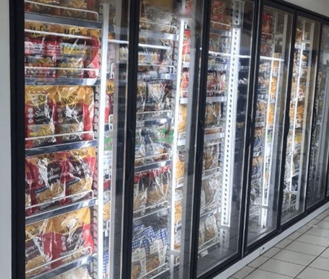 Glass Door Cold & Freezer Rooms